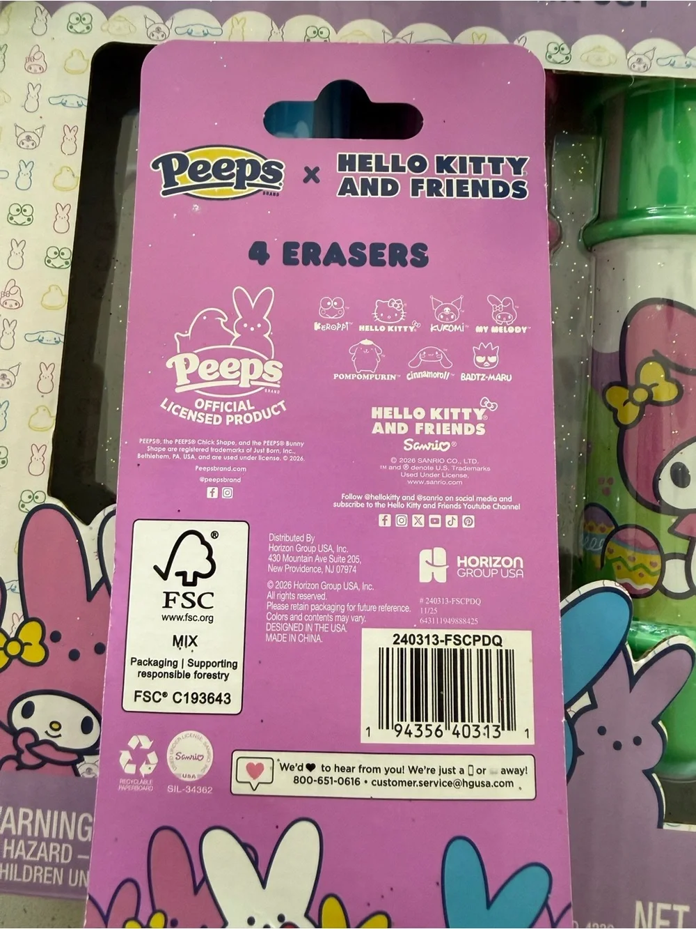 Hello Kitty stationary memo